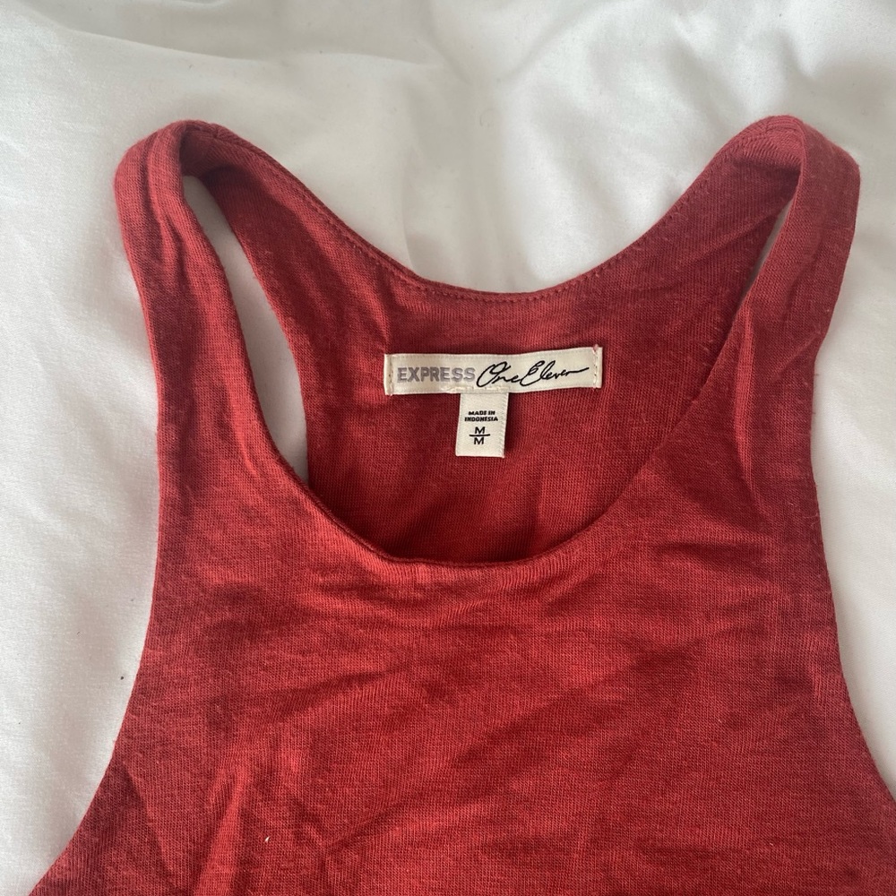 Red Halter Top - Picture 2 of 2